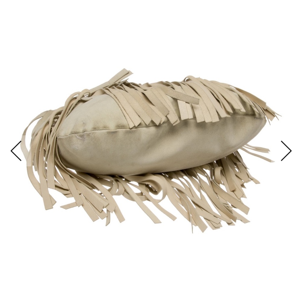 Rare Yves Saint Laurent Rive Gauche Beige Fringe Suede Mombasa Shoulder Bag - Picture 4 of 5